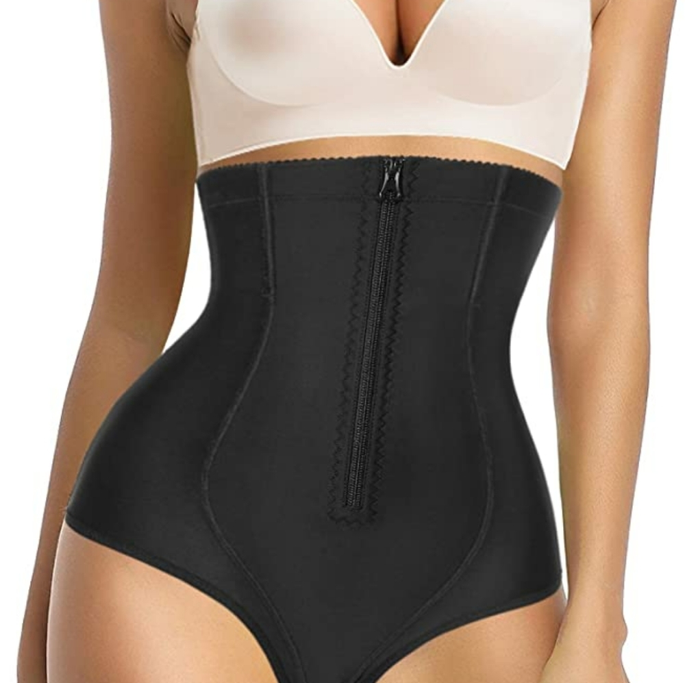 Gotoly Women Butt Lifter Slim Panty Black sz Large